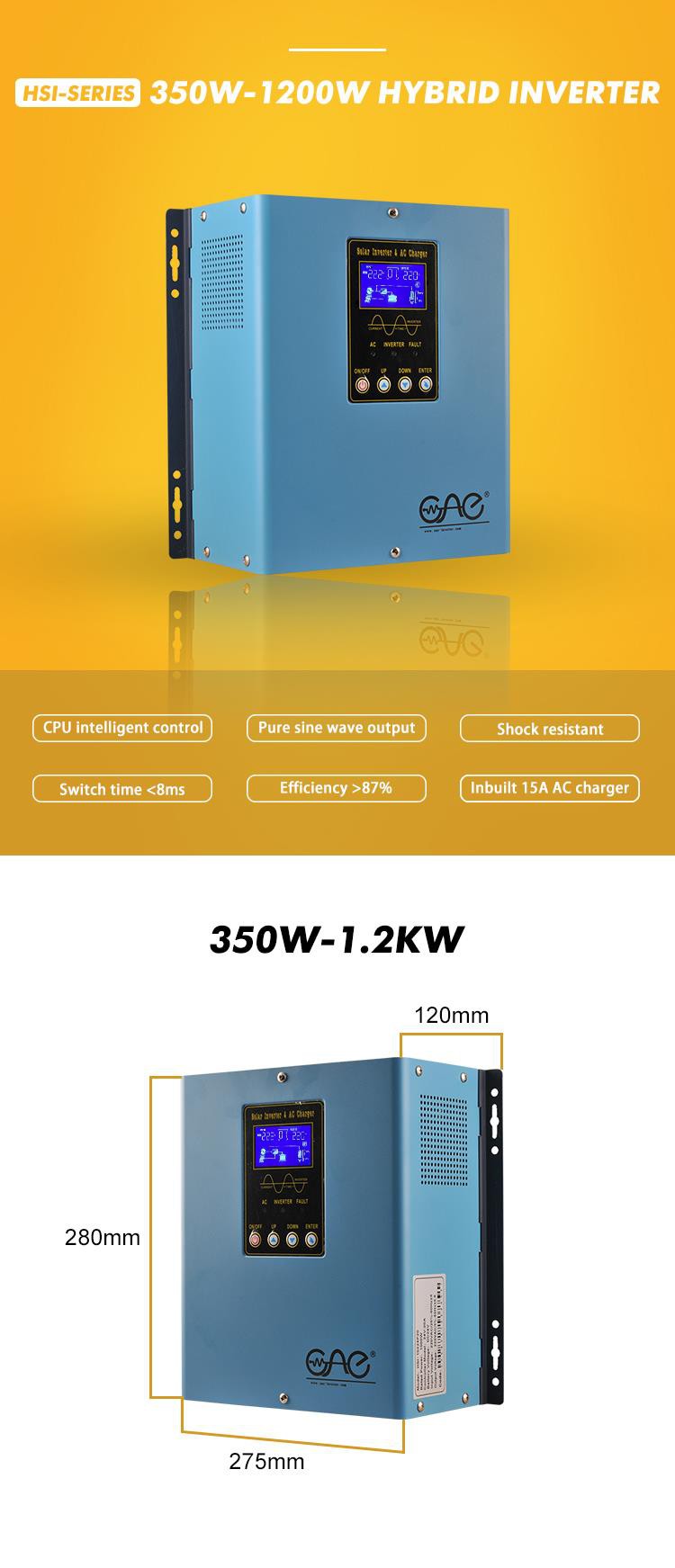 10000 watt pure sine wave solar inverter