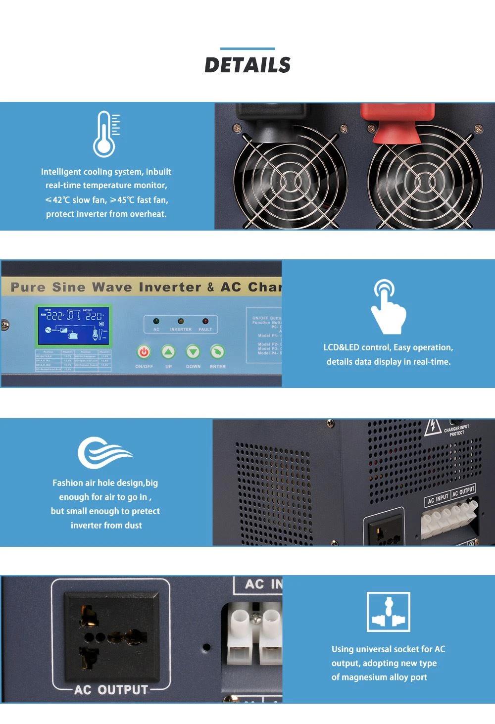 sine wave solar inverters